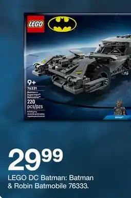 Target LEGO DC Batman: Batman & Robin Batmobile 76333 offer