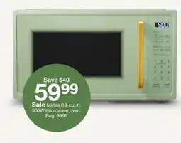 Target Midea 0.9-cu.-ft. 900W microwave oven offer