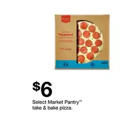 Target Select Market Pantry take & bake pizza offer