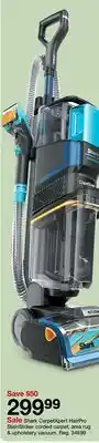 Target Shark CarpetXpert HairPro StainStriker corded carpet, area rug & upholstery vacuum offer