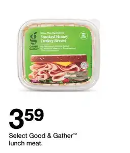 Target Select Good & Gather lunch meat offer