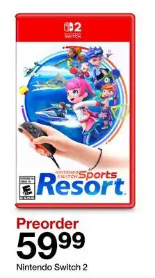 Target Nintendo Switch 2 offer