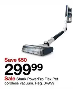 Target Shark PowerPro Flex Pet cordless vacuum offer