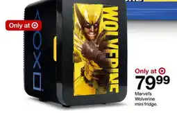 Target Marvel's Wolverine mini fridge offer