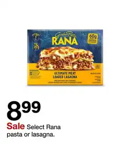 Target Select Rana pasta or lasagna offer