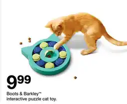 Target Boots & Barkley interactive puzzle cat toy offer