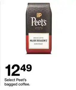 Target Select Peet's bagged coffee offer