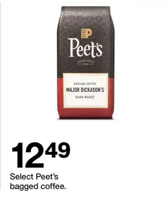 Target Select Peet's bagged coffee offer