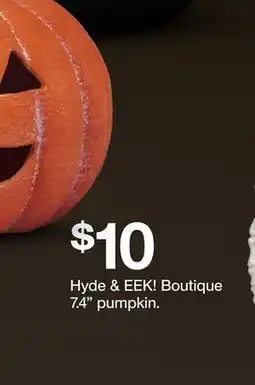 Target Hyde & EEK! Boutique 7.4 pumpkin offer