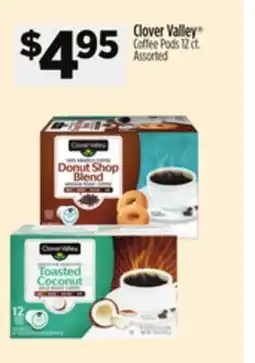 Dollar General Clover Valley Coffee Pods offer