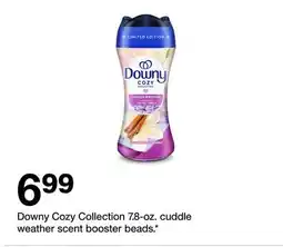 Target Downy Cozy Collection 7.8-oz. cuddle weather scent booster beads offer