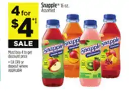 Dollar General Snapple offer