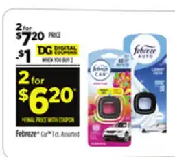 Dollar General Febreze Car offer