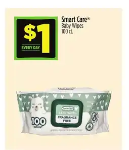 Dollar General Smart Care Baby Wipes offer