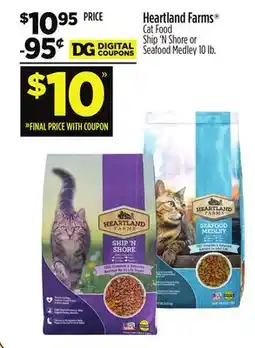 Dollar General Heartland Farms Cat Food offer