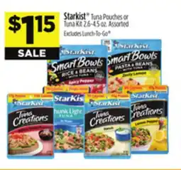 Dollar General Starkist Tuna Pouches or Tuna Kit offer