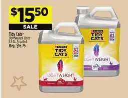 Dollar General Tidy Cats LightWeight Litter offer