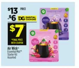 Dollar General Air Wick Essential Mist Starter Kit offer
