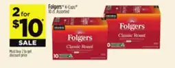 Dollar General Folgers K-Cups offer