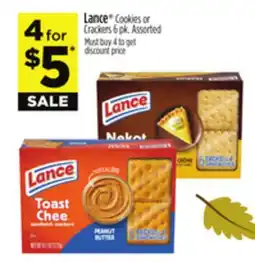 Dollar General Lance Cookies or Crackers offer