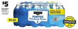 Dollar General Clover Valley Purified Drinking Water offer