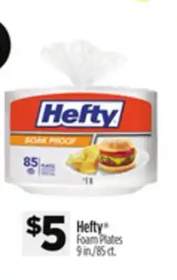 Dollar General Hefty Foam Plates offer