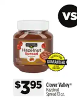 Dollar General Clover Valley Hazelnut Spread offer