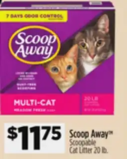 Dollar General Scoop Away Scoopable Cat Litter offer