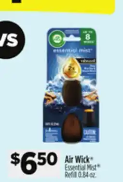 Dollar General Air Wick Essential Mist Refill offer