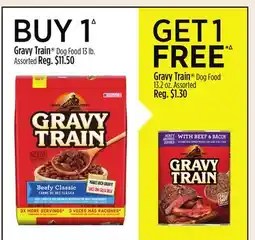 Dollar General Gravy Train Dog Food offer