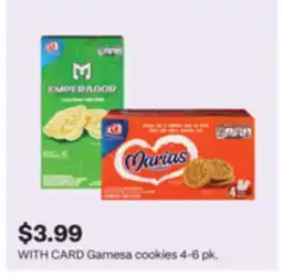 CVS Gamesa cookies 4-6 pk offer
