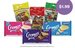 CVS Zumba Pica 3.9-7.58 oz or Gamesa Cremax wafers 5.7-6.7 oz offer