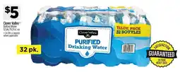 Dollar General Clover Valley Bottled Water offer
