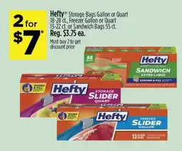 Dollar General Hefty Storage Bags offer