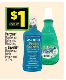 Dollar General Lavoris Mouthwash Fresh Peppermint offer