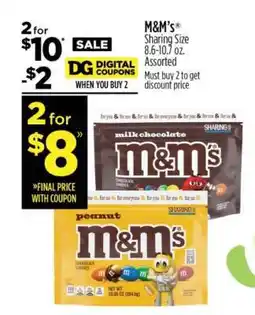 Dollar General M&M's offer