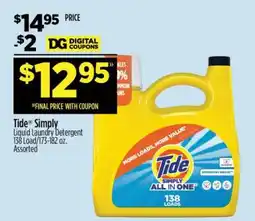 Dollar General Tide Simply offer
