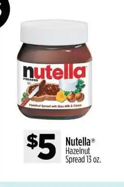 Dollar General Nutella offer