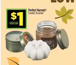 Dollar General Perfect Harvest Candles Assorted offer
