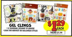Ollie's GEL CLINGS offer