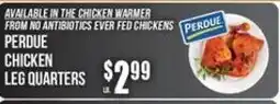 Super Fresh Perdue chicken leg quarters offer