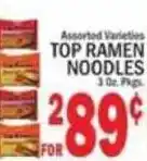 C Town Top ramen noodles offer