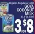 C Town Goya coconut milk offer