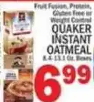 C Town Quaker instant oatmeal offer