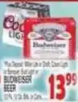 C Town Budweiser beer offer