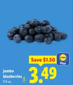 Lidl jumbo blueberries offer