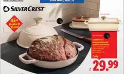 Lidl SILVERCREST Stoneware and cast iron bread baker offer
