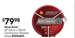 Lowe's XP 3/4-in x 100-ft Contractor Garden Hose offer