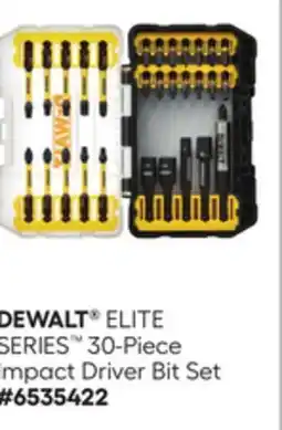 Lowe's ELITE SERIES 30-Piece Impact Driver Bit Set offer