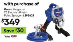 Lowe's Magnum X5 Electric Airless Paint Sprayer offer